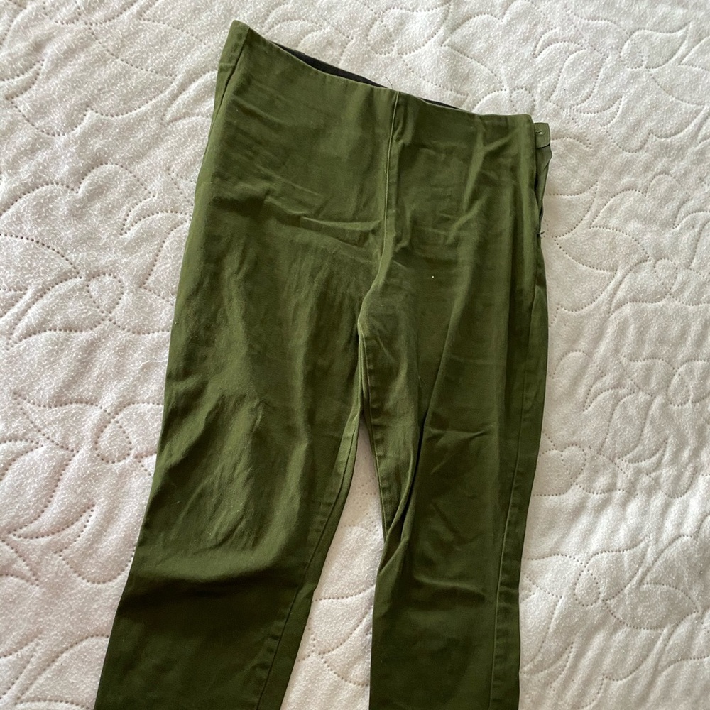 Green slacks